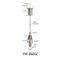 Flexible Size Steel Wire Hanging Systems For Lighting Fixture YW86002