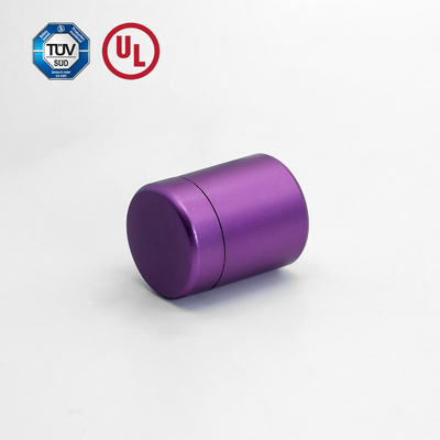 एल्यूमीनियम बैंगनी साइन स्टैंडऑफ ऐक्रेलिक पैनल / घास के लिए समायोज्य